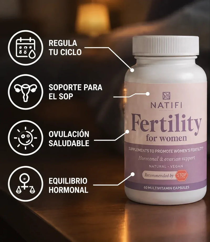 Natifi Concepción Fertilidad Vitaminas Prenatales Regulan Ciclos