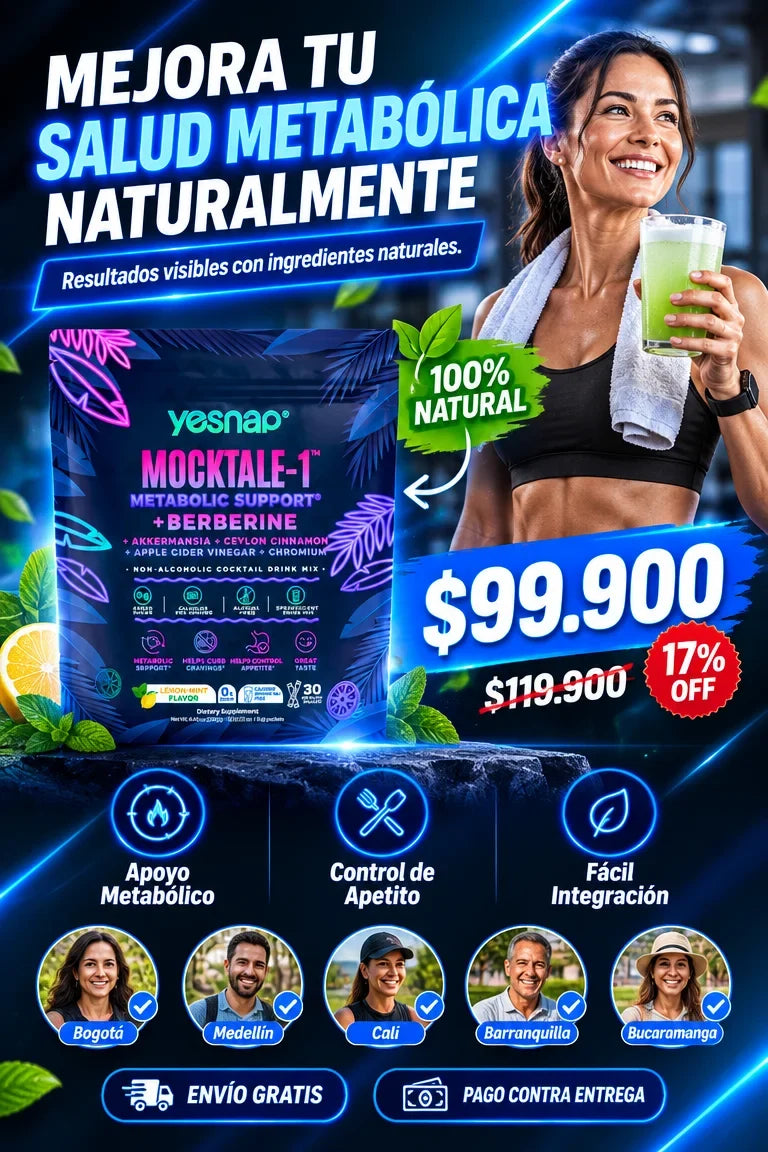 Yesnap Mocktale 1 Matabolic Support (Berberina)